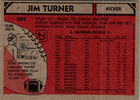 1980 Topps Jim Turner #284 NM-MT