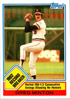 1983 Topps Greg Minton #3 EX
