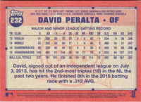2016 Topps Archives David Peralta #232