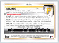 2020 Bowman Draft Owen Caissie #BD-49