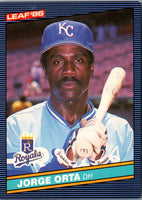 1986 Leaf Jorge Orta #205