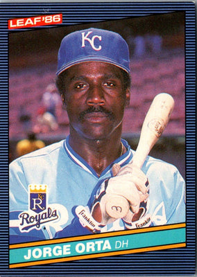1986 Leaf Jorge Orta #205