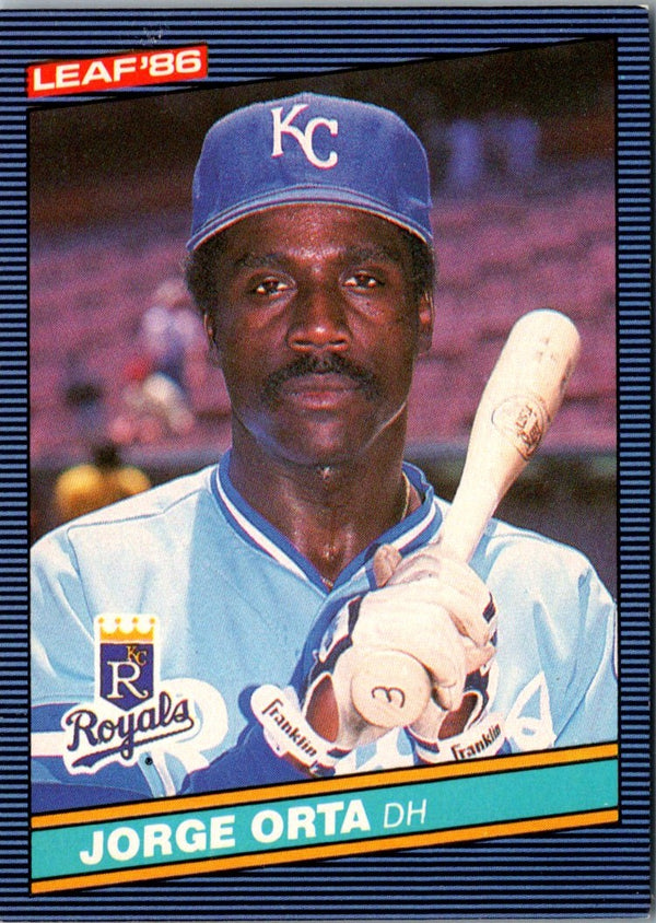 1986 Leaf Jorge Orta #205