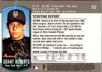 2000 Bowman Grant Roberts #243