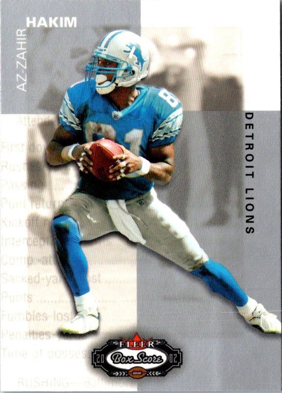 2002 Fleer Box Score Az-Zahir Hakim #35
