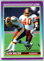 1990 Score Alvin Walton #154