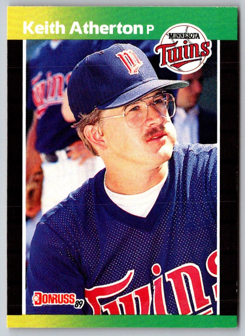 1989 Donruss Keith Atherton