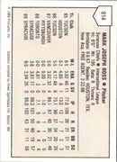 1989 ProCards Mark Ross