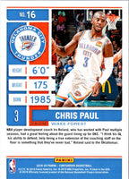 2019 Panini Contenders Chris Paul #16