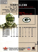 2002 Fleer Box Score Terry Glenn