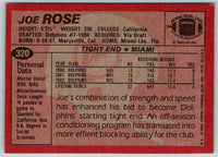 1983 Topps Joe Rose #320