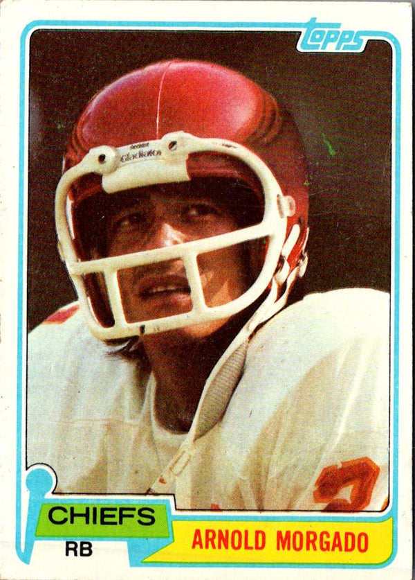 1981 Topps Arnold Morgado #266 Rookie