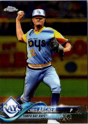 2018 Topps Chrome Chris Archer #102