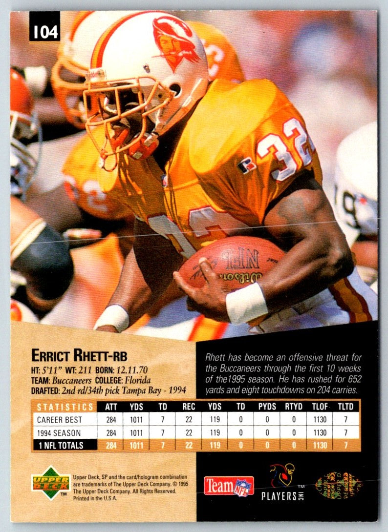 1995 SP Errict Rhett