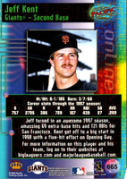 1998 Pacific Online Jeff Kent #665