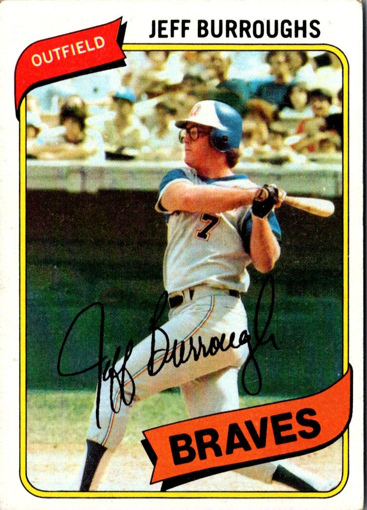 1980 Topps Jeff Burroughs