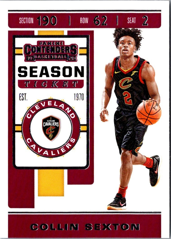 2019 Panini Contenders Collin Sexton #19