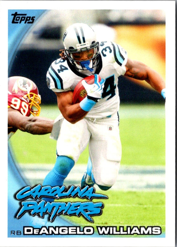 2010 Topps DeAngelo Williams #394