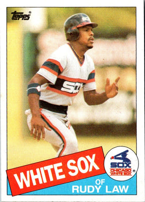 1985 Topps Rudy Law #286