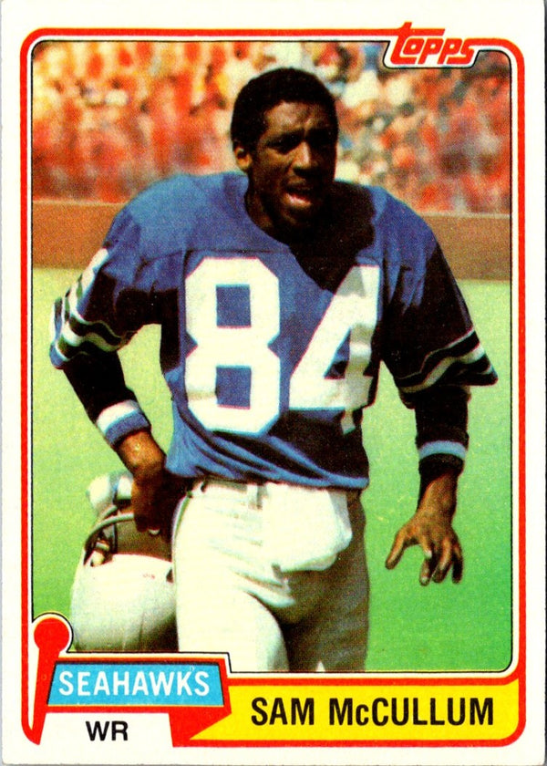 1981 Topps Sam McCullum #419 NM-MT