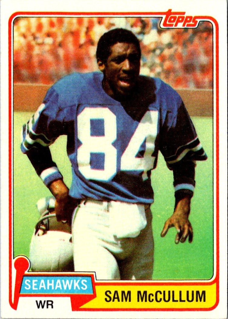 1981 Topps Sam McCullum