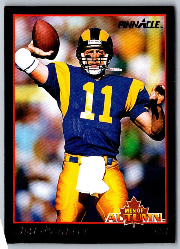1993 Score Pinnacle Men of Autumn Jim Everett #42