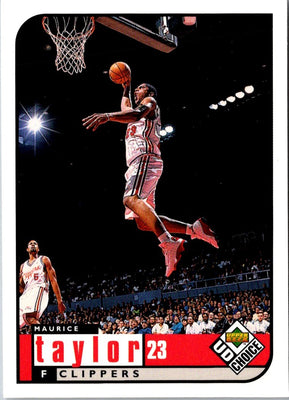 1998 UD Choice Maurice Taylor #65