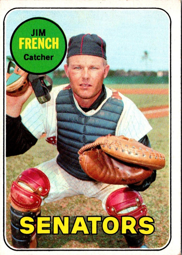 1969 Topps Jim French #199 EX