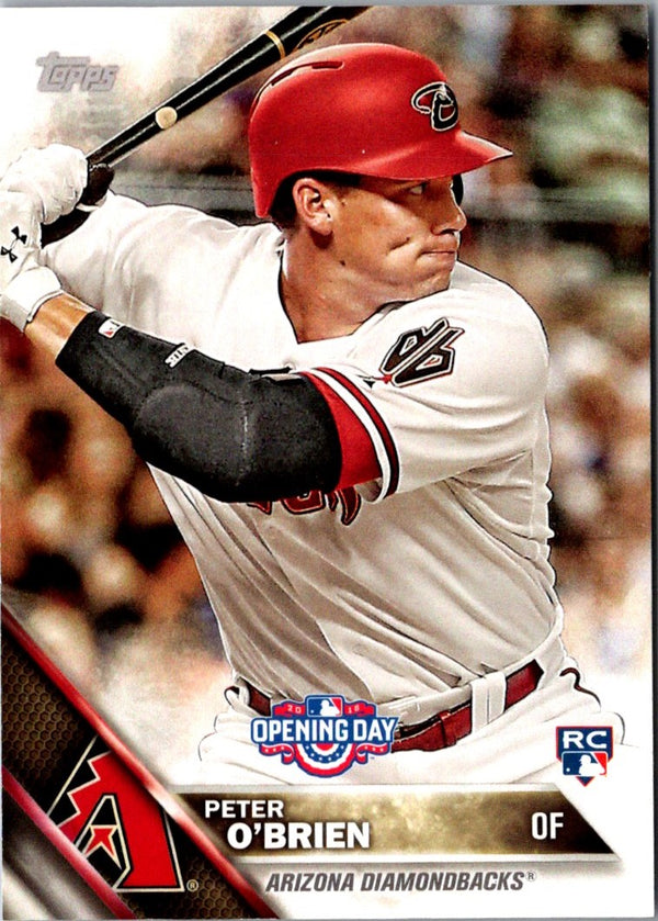 2016 Topps Opening Day Peter O'Brien #OD-158 Rookie