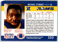 1990 Proset Michael Stewart #553