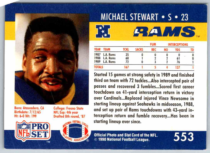 1990 Proset Michael Stewart