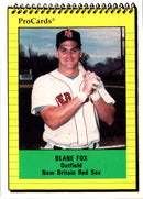 1991 ProCards Blane Fox