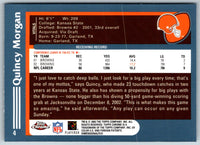 2003 Topps Chrome Quincy Morgan #4