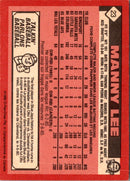 1986 O-Pee-Chee Manny Lee