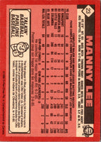 1986 O-Pee-Chee Manny Lee #23