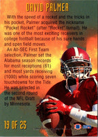 1994 Fleer NFL Prospects David Palmer #19