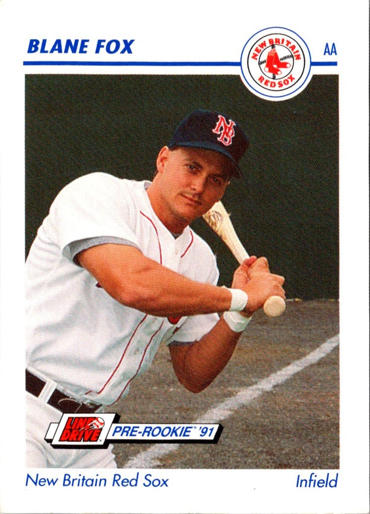1991 Line Drive AA Blane Fox