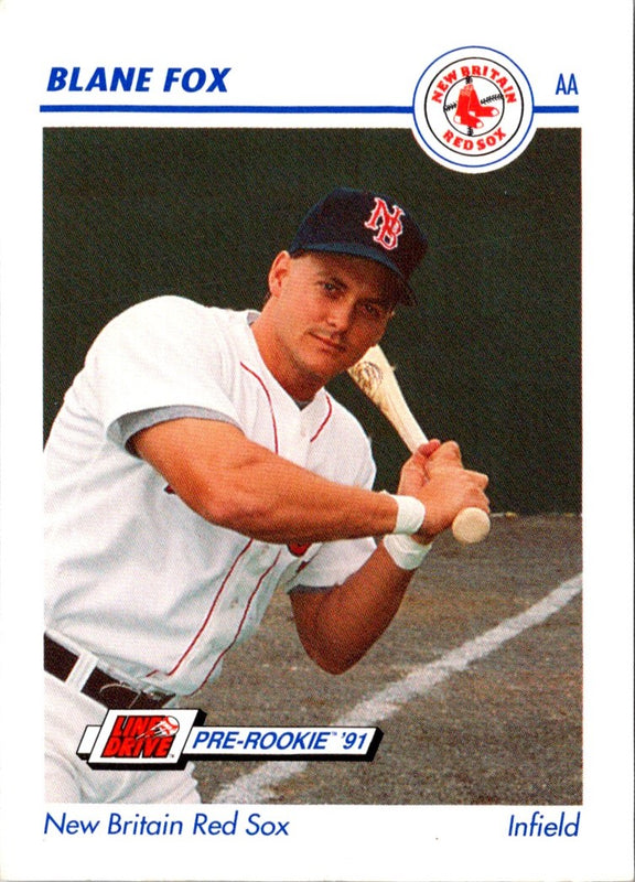 1991 Line Drive AA Blane Fox #461