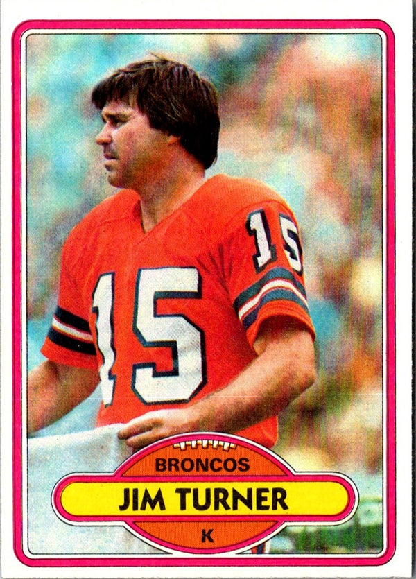 1980 Topps Jim Turner #284 NM-MT