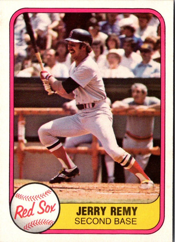 1981 Fleer Jerry Remy #238