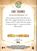 2018 Topps Gypsy Queen Eric Thames