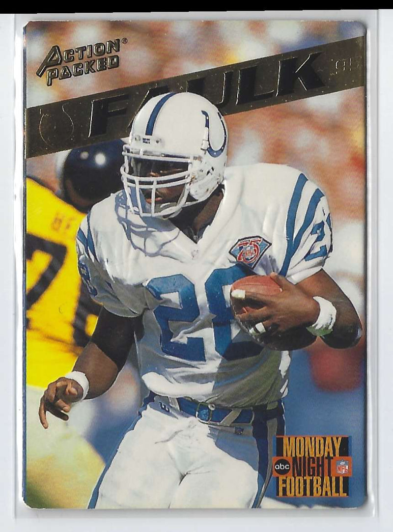 1995 Action Packed Monday Night Football Marshall Faulk