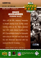 2006 Upper Deck All Team Shaun Alexander #1AUDT-SA