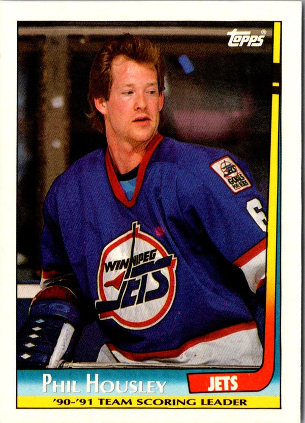 1991 Topps Team Scoring Leaders Phil Housley #11