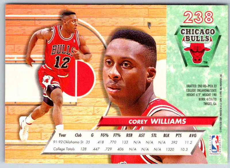 1992 Fleer Ultra Corey Williams