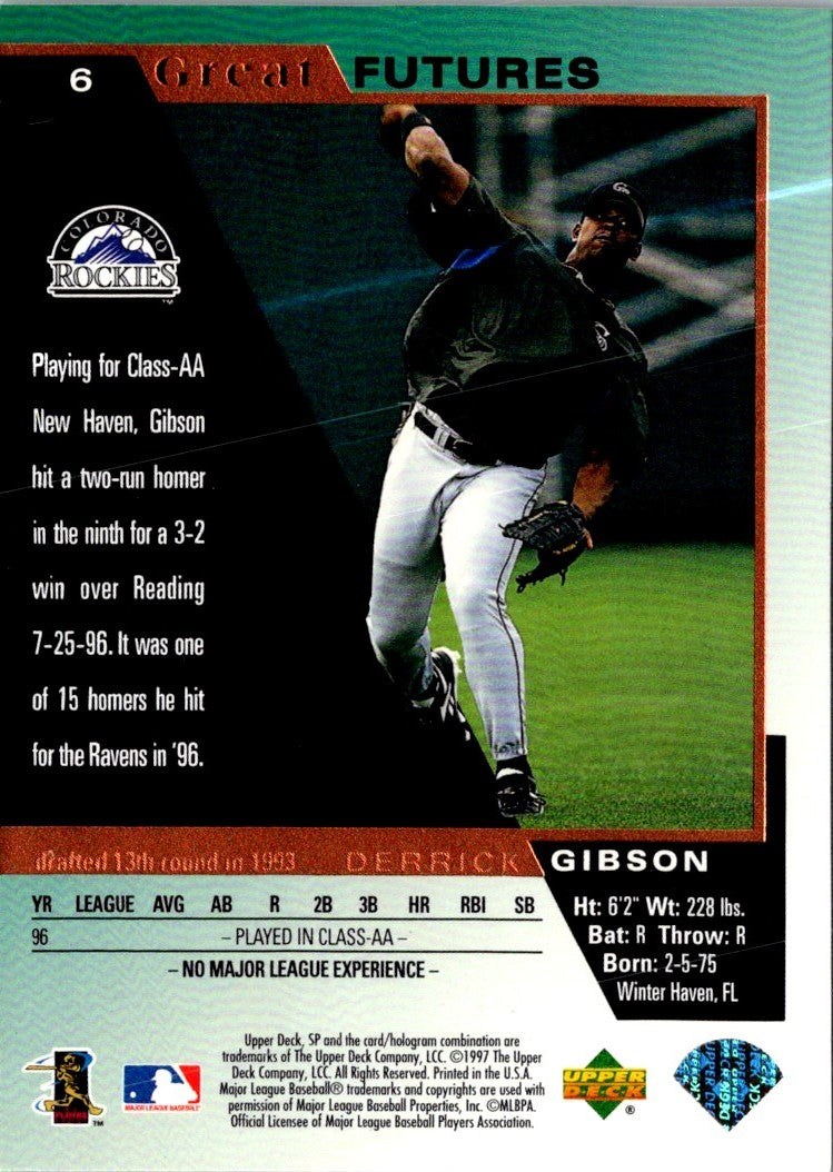1997 SP Derrick Gibson