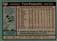 1980 Topps Tom Poquette #597B