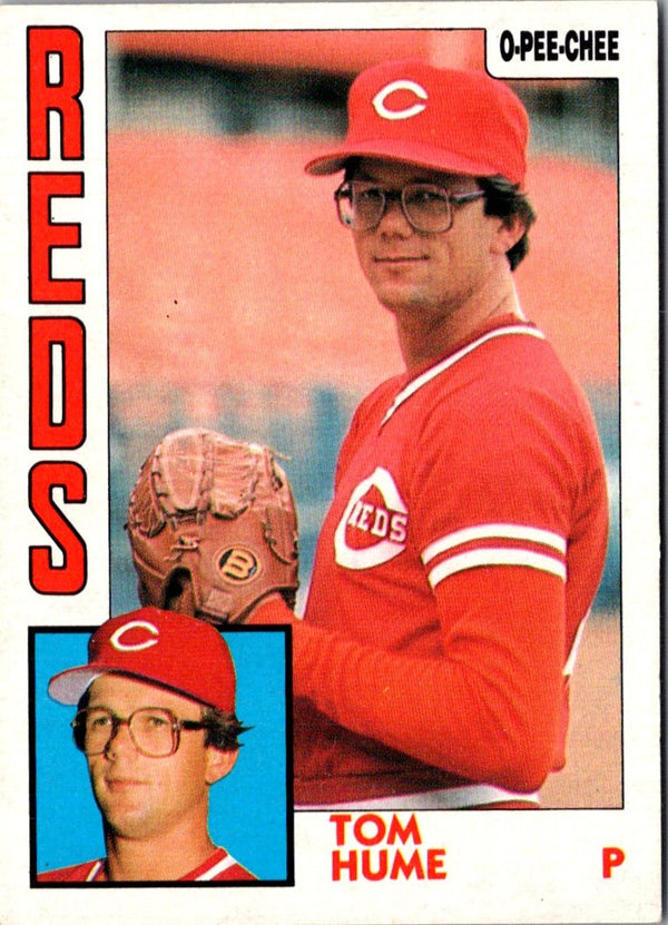 1984 O-Pee-Chee Tom Hume #186