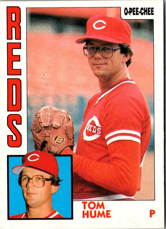 1984 O-Pee-Chee Tom Hume #186