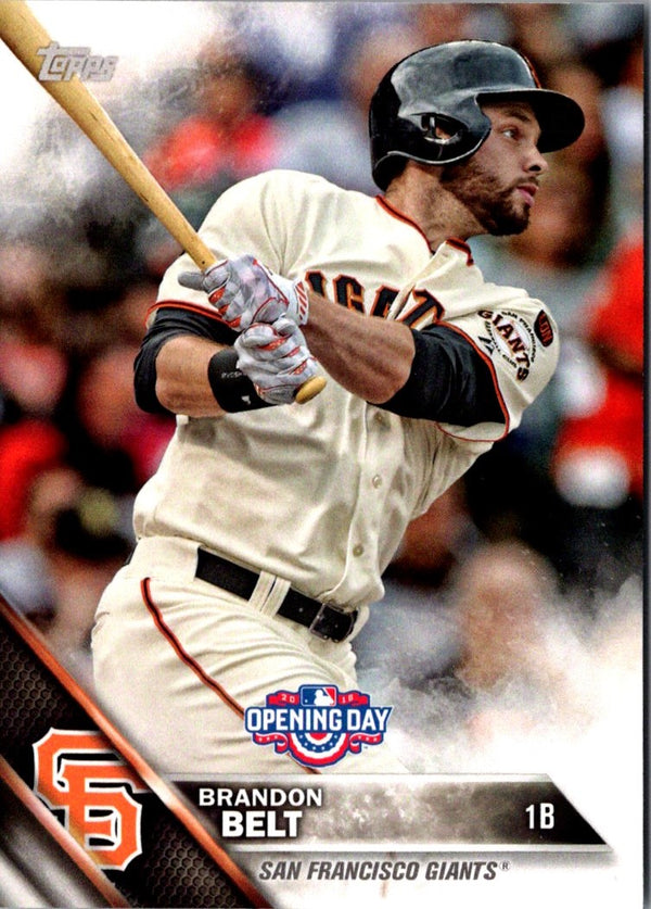 2016 Topps Opening Day Brandon Belt #OD-19